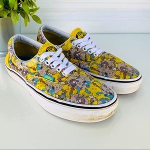 Vans The Itchy and Scratchy Show The Simpsons Shoes - Size 8.5 (Women) 7 (Men)